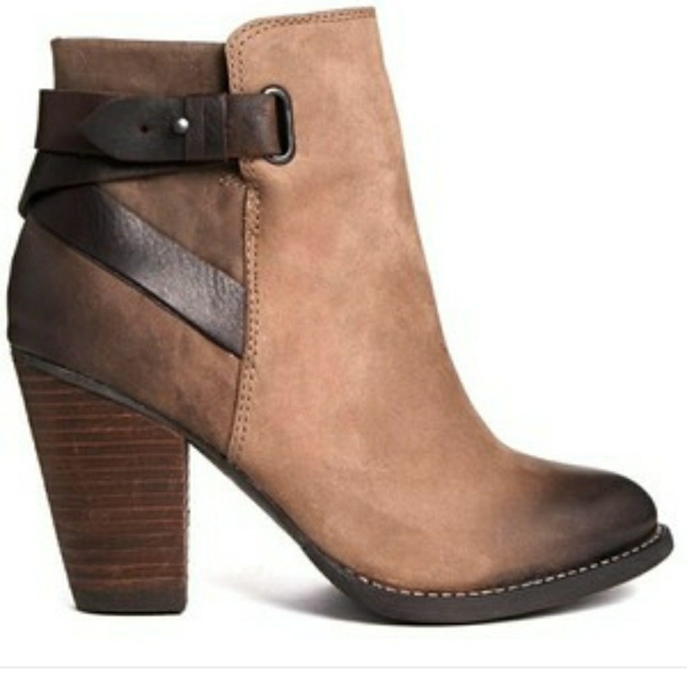 Aldo salazie leather ankle boots euc